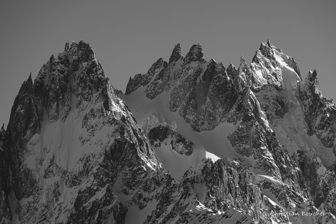 4051 - Massif du Mont Blanc - Aiguilles de Chamonix